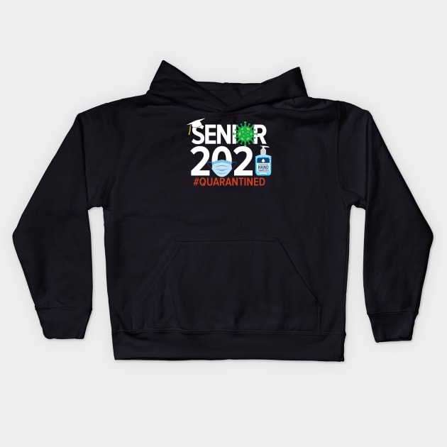 Senior 2021 - Coronavirus Covid-19 Pandemic Quarantine Kids Hoodie by ericb